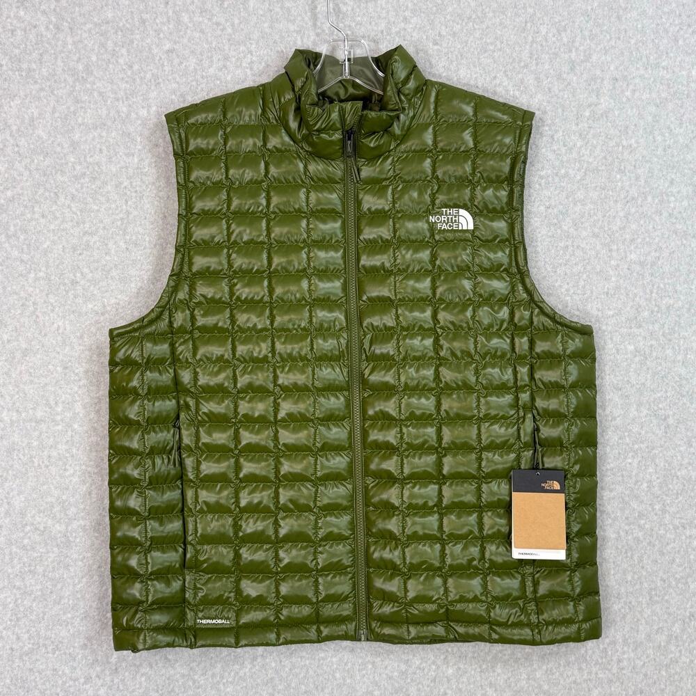The North Face Thermoball Vest Mens Size XL Insulated Puffer Quilted Packable
